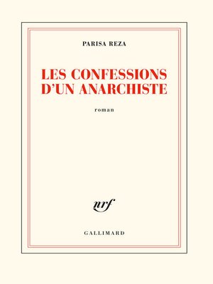 cover image of Les confessions d'un anarchiste